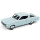 Carro Auto World - Plymouth Barracuda Turquoise  Awsp001b - Ano 1964 - Escala 1/64
