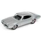 CARRO JOHNNY LIGHTNING MUSCLE CARS - OLDSMOBILE CUTLASS 442 JLMC002D - ANO 1969 - ESCALA 1/64