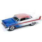 Carro Johnny Lightning American Glory - Plymouth Belvedere Jlsf001a - Ano 1958 - Escala 1/64