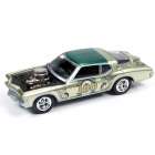 Carro Johnny Lightning The Spoilers - Buick Riviera Jlsf001a - Ano 1972 - Escala 1/64