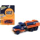 Caminhão Johnny Lightning - Gmc Tanker 6x6 Gulf Oil Jlsp058 - Ano 40's - Escala 1/87