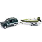 Carro Johnny Lightning Gone Fishing - International Scout W/ Boat Jlbt004a - Ano 1979 - Escala 1/64