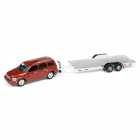 Carro Johnny Lightning Truck And Trailer - Chevy Hhr Jlbt008b - Ano 2006 - Escala 1/64
