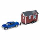 Carro Johnny Lightning Tiny Houses - Dodge Ram 1500 W/ Tiny House Jlth002 - Ano 1996 - Escala 1/64