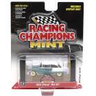 Carro Racing Champions - Chevy Bel Air Rc002a Verde e Branco - Ano 1955 - Escala 1/64