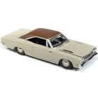 Carro Racing Champions - Plymouth Road Runner Bege Rc008b - Ano 1968 - Escala 1/64
