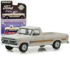 Carro Greenlight - Ford F-100 Bicentennial Wimbledon White 29965 - Ano 1976 - Escala 1/64