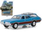 Carro Greenlight Estate Wagons - Oldsmobile Vista Cruiser  29950-d - Ano 1972 - Escala 1/64