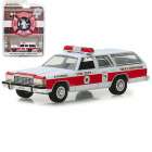 Carro Greenlight Exclusive Paterson F.d. - Ford Ltd Crown Victoria Wagon - Ano 1985 - Escala 1/64