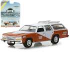 Carro Greenlight Exclusive - Ford Ltd Crown Victoria Taxi Tijuana Mexico 30026 - Ano 1988 - Escala 1/64
