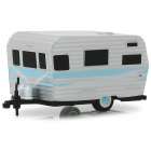 Trailer Greenlight Hitched Homes - Siesta Travel Trailer 34060-b - Ano 1959 - Escala 1/64