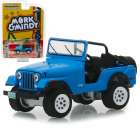 Carro Greenlight Hollywood Mork And Mindy - Jeep Cj-5 44830-a - Ano 1972 - Escala 1/64