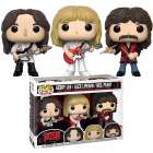 Bonecos Funko Pop Rocks Rush - Geddy Lee / Alex Lifeson / Neil Peart 3pack