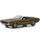 Carro Greenlight - Dodge Challenger R/t Convertible Gold 13527 Ano 1970 - Escala 1/18