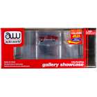 DISPLAY CASE AUTO WORLD - INTERLOCKING GALLERY SHOWCASE WITH 6 SLOTS + FORD MUSTANG GT 1967 ESCALA 1/64 (AWDC018)