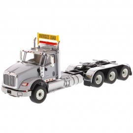 Caminhão Diecast Masters - International Hx620 Tridem Tractor Light Gray - Escala 1/50 (71011)