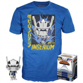 Box Funko Pop Tees My Hero Academia - Tenya Iida + Camiseta (m)