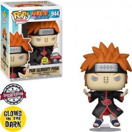 FUNKO POP NARUTO SHIPPUDEN EXCLUSIVE - PAIN (ALMIGHTY PUSH) 944 (GLOWS IN THE DARK)