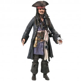 Boneco Diamond Select Pirates Of The Caribbean - Jack Sparrow