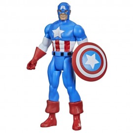 Boneco Hasbro Marvel Legends Retro Kenner - Captain America