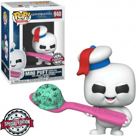 Funko Pop Ghostbusters Afterlife Exclusive - Mini Puft With Ice Cream 940