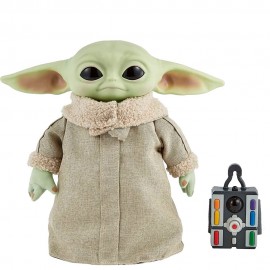Boneco Mattel Star Wars The Mandalorian - The Child Real Moves Plush