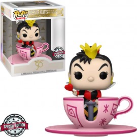 Funko Pop Disney Walt Disney World 50th Anniversary - Queen Of Hearts At The Mad Tea Party Attraction 1107 (deluxe)