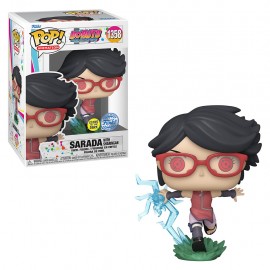 Funko Pop Animation Boruto: Naruto Next Generations Exclusive - Sarada With Shiragan (glows In The Dark) 1358