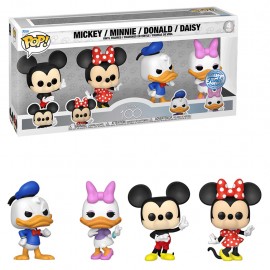 Funko Pop Icons Disney 100th Anniversary Exclusive - Mickey / Minnie / Donald / Daisy