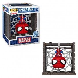 Funko Pop Deluxe Spider-man Exclusive - Spider-man (hanging From Web) 1462