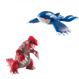 Boneco Tomy Pokemon 2 Pack 19046 Groudon + Kyogre