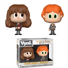 Boneco Funko Vynl - Harry Potter Hermione Granger + Ron Weasley 2pack