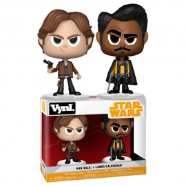 Boneco Funko Vynl Star Wars Solo Han + Lando  2pack