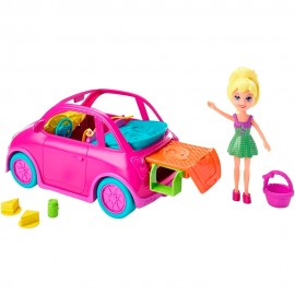 Boneca Mattel - Polly Pocket - Polly Piquenique Sobre Rodas