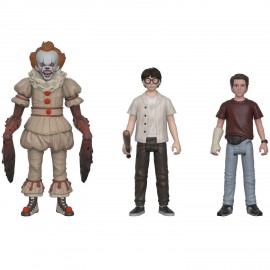 Boneco Funko Action - It Pennywise 3pack
