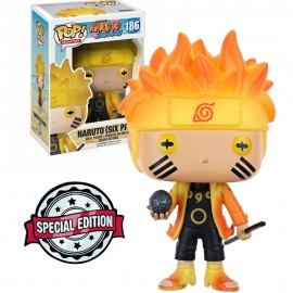 Boneco Funko Pop Naruto Shippuden Exclusive - Naruto (six Path) 186
