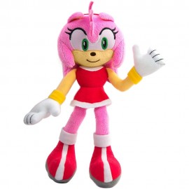 Boneco de Pelcia Tomy Sonic The Hedgehog - Amy Rose Plush  T22390